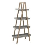 Ραφιέρα ξύλο/μέταλλο