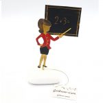 Δασκάλα σε πίνακα