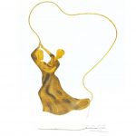 Ζευγάρι που χορεύει σε βότσαλο