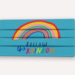 Μάσκα ουράνιο τόξο παιδική