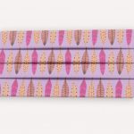 Μάσκα λιλά φτερά εφηβική-ενηλίκων