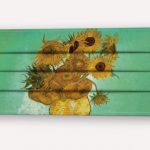 Μάσκα "Ηλίανθοι - Βαν Γκονγκ" εφηβική-ενηλίκων