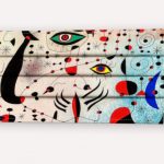 Μάσκα "Ψηφία και αστερισμοί...-Μιρό" εφηβική-ενηλίκων