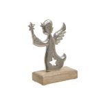 Άγγελος ξύλινο/μεταλλικό μεγάλος