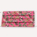 Μάσκα Γκι ροζ εφηβική-ενηλίκων