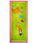 Καδράκι κορίτσι πεταλούδες