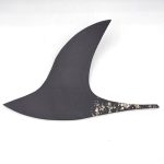 Επιτοίχιο κεραμικό πουλί μολυβί μεγάλο