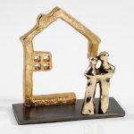 Καρτοθήκη σπίτι και ζευγάρι