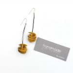 Σκουλαρίκια δίσκοι μπρούντζος ΜΚΣ21001