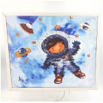 Φωτιστικό επιτοίχιο "Αστροναύτης"