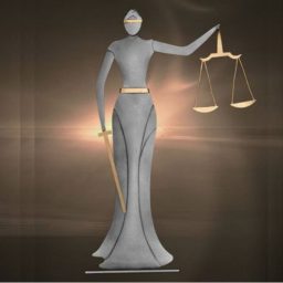 Σφυρήλατο μεταλλικό διακοσμητικό Θέμιδα (656)