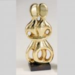 Ζευγάρι κυκλαδικό ορείχαλκος