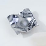 Σταχτοδοχείο τσαλακωτό αλουμίνο μικρό