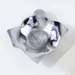 Σταχτοδοχείο τσαλακωτό αλουμίνιο μεσαίο