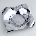 Σταχτοδοχείο τσαλακωτό αλουμίνιο μεγάλο