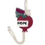 Γούρι ρόδι ξύλινο Hope