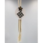 Γούρι ρόδι ξύλινο αστέρι