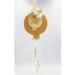 Γούρι ρόδι ξύλινο μεγάλο