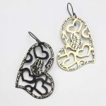 Σκουλαρίκια διάτρητα ΔΙΣ001023