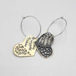 Σκουλαρίκια καρδιά ΚΑΣ116020