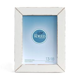 Κορνίζα φωτογραφιών Cottage White plain 13X18