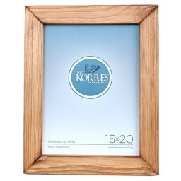 Κορνίζα φωτογραφιών Almond Wood plain 15X20