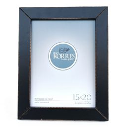 Κορνίζα φωτογραφιών Classic Black plain 15X20