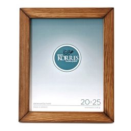 Κορνίζα φωτογραφιών Walnut Brown plain 20X25