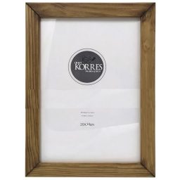Κορνίζα φωτογραφιών Almond Wood Plain 20x30