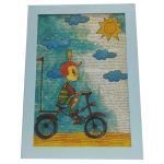 Φωτιστικό επιτοίχιο Ποδηλάτης