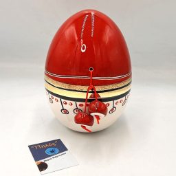 Χειροποίητο κεραμικό αυγό φοντανιέρα