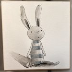 Χειροποίητο Ξύλινο Καδράκι