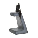 Βιβλιοστάτης polyresin φιγούρα ανδρική