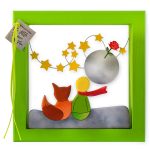 Καδράκι Μικρός Πρίγκιπας και αλεπού