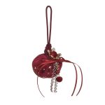 Βελούδινο γούρι/ρόδι κόκκινο 3-70-151-0397