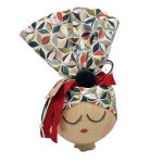 Κεραμικό ρόδι-κοπέλα (0040)