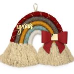 Διακοσμητικό ουράνιο τόξο μακραμέ