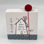 Χειροποίητο ξύλινο διακοσμητικό