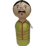 Χειροποίητη φιγούρα παπιέ μασέ Τζον Λένον