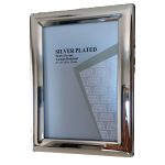 Κορνίζα επάργυρη απλή 2210