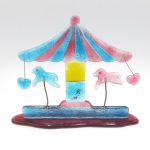 Διακοσμητικό καρουσέλ χυτό γυαλί