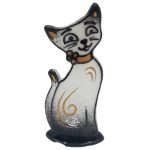 Διακοσμητικό γάτα χυτό γυαλί