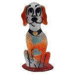 Διακοσμητικό σκύλος χυτό γυαλί