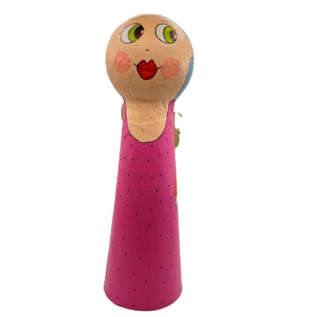 Χειροποίητo αγγελάκι papier mâché - Image 6