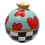 Χειροποίητο γούρι ρόδι "Alice in Wonderland"