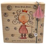 Χειροποίητο ξύλινο διακοσμητικό