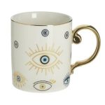 Κούπα Μάτι με χρυσή λεπτομέρεια