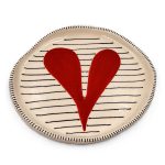 Κεραμική πιατέλα "Καρδιά"