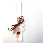 Λαμπάδα χειροποίητη πεταλούδα