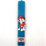 Λαμπάδα χειροποίητη με σκυλάκι